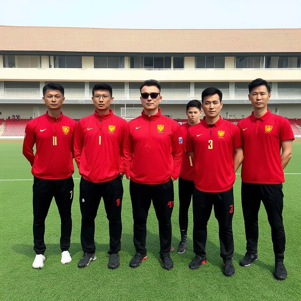 Cán bộ cơ sở U21 Việt Nam