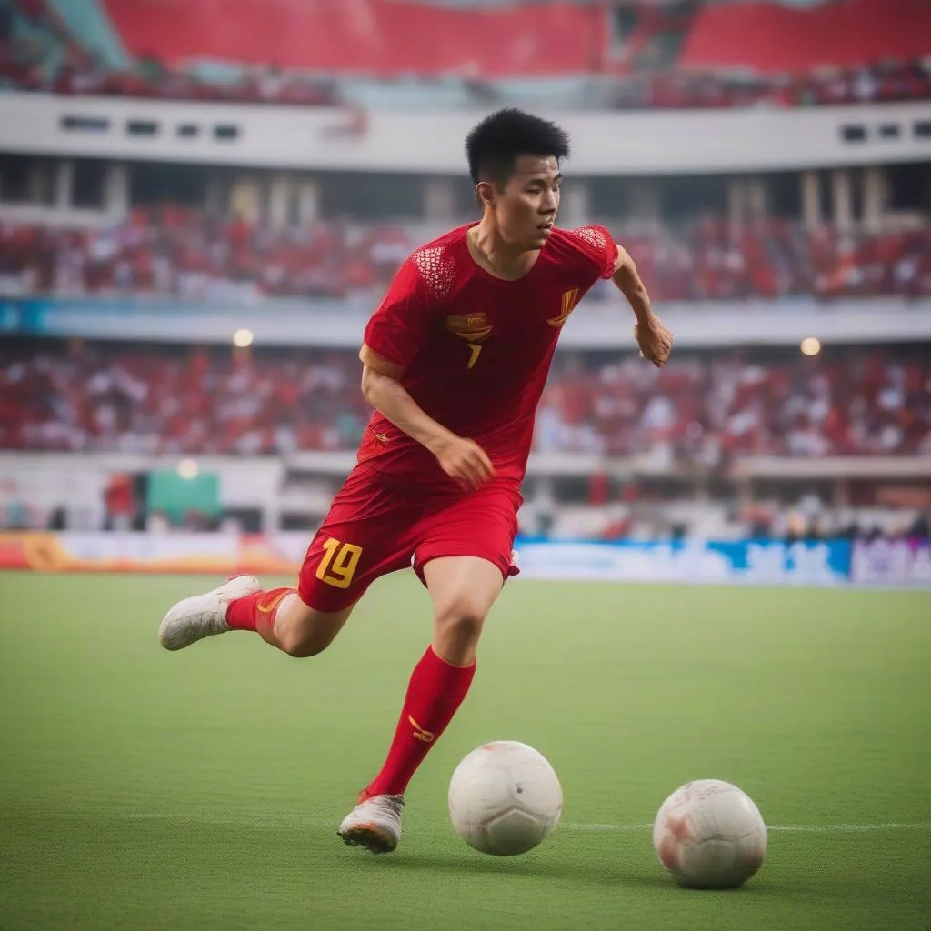 Cầu thủ Việt Nam thi đấu tại King's Cup 2019