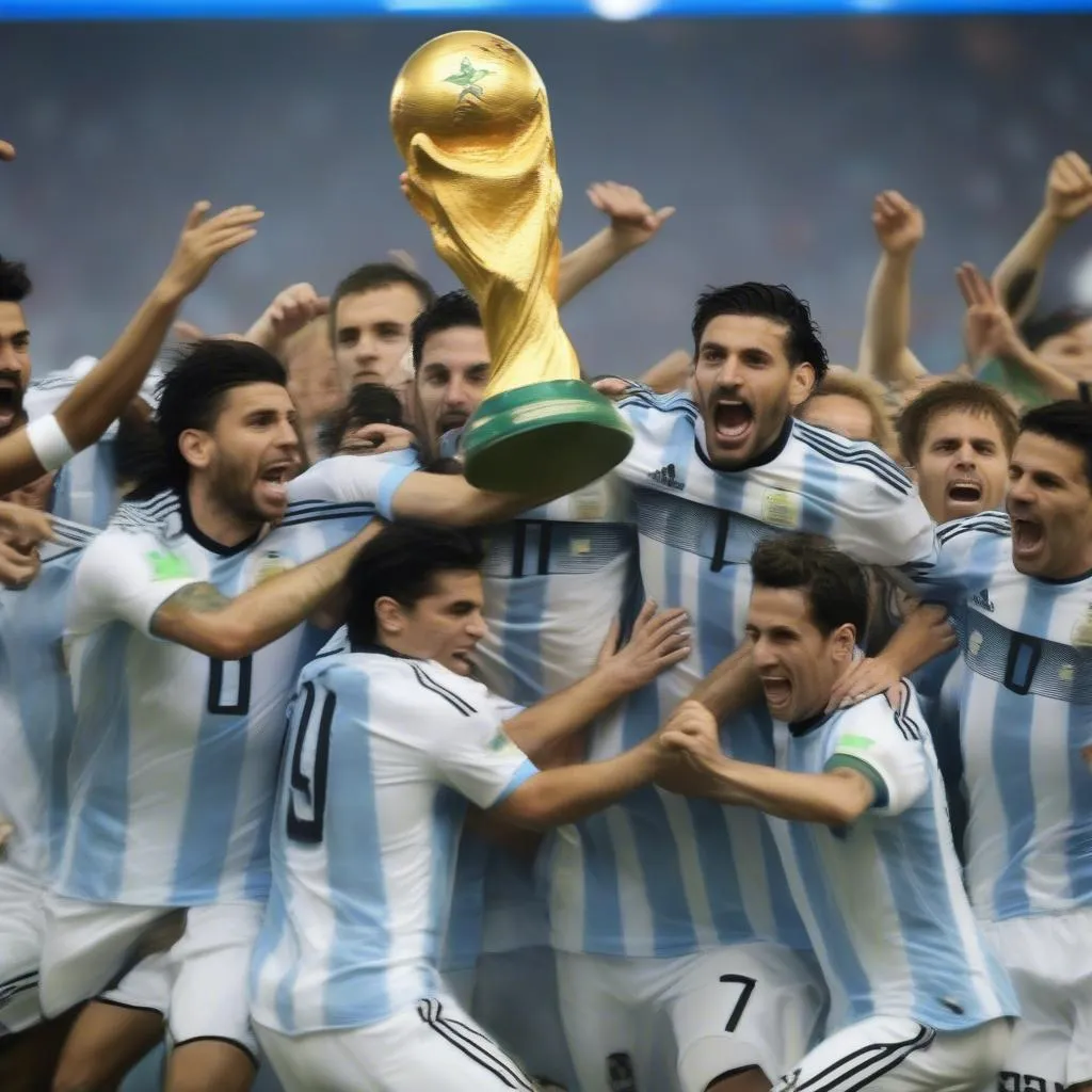 Argentina vô địch World Cup