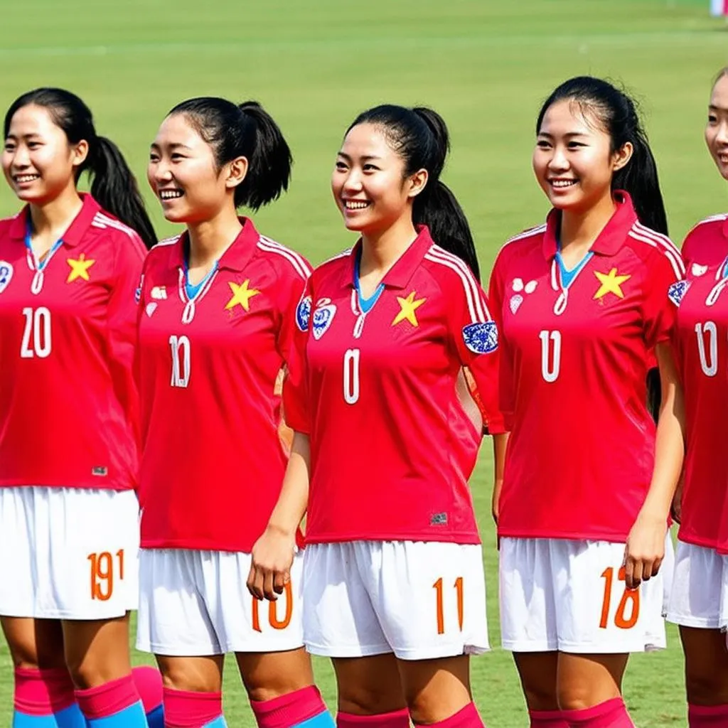 Cầu thủ bóng đá nữ Việt Nam ở SEA Games 22