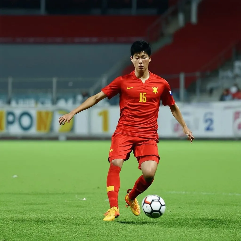 Vietnamese Football Player