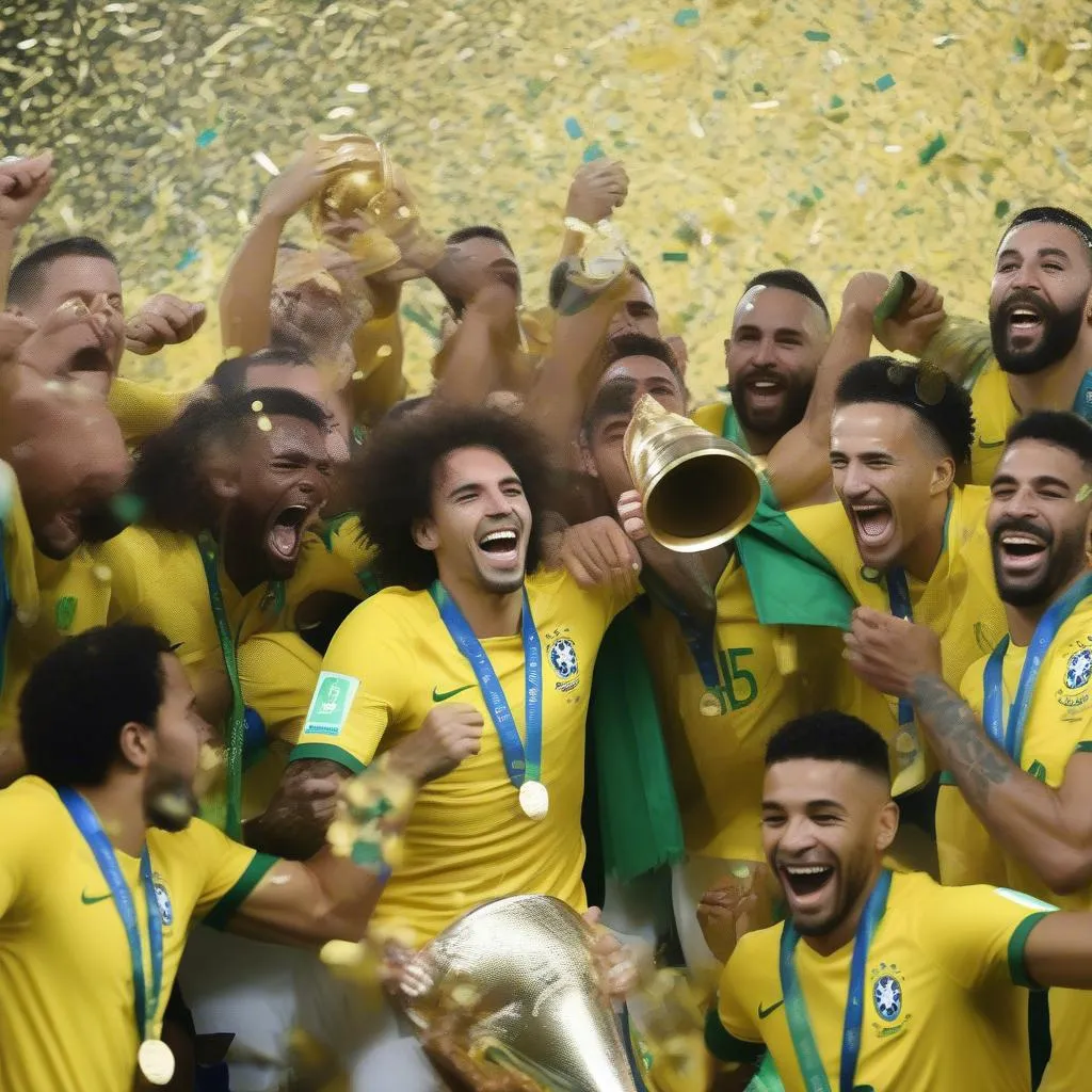 Brazil vô địch World Cup