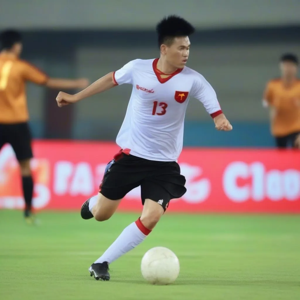 Football player Cong Phuong