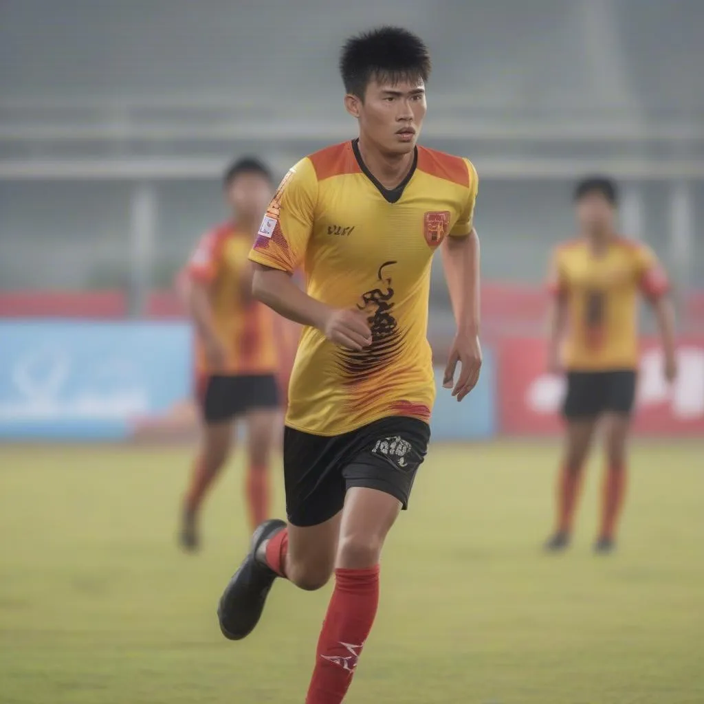 Cầu Thủ Long An Chinh Chiến Tại V.League