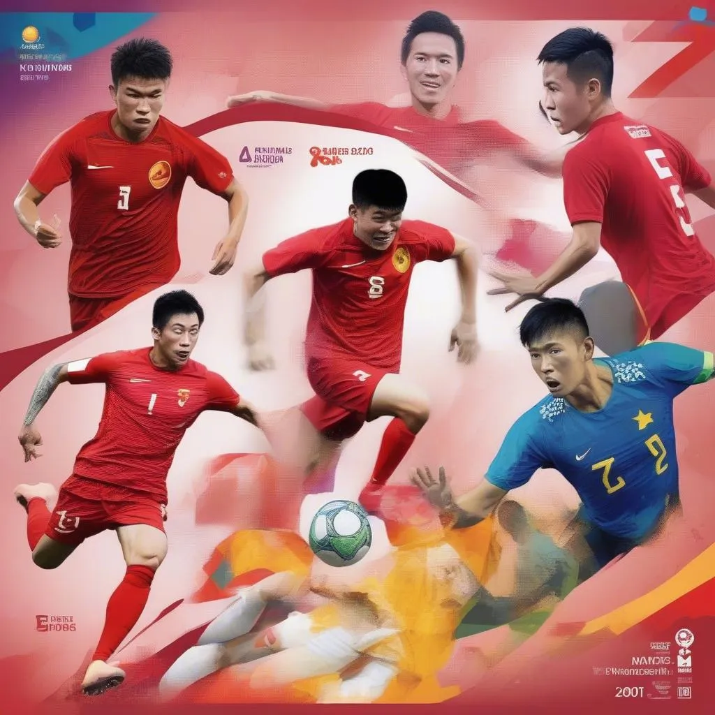 Cầu thủ Việt Nam - Asiad 2018