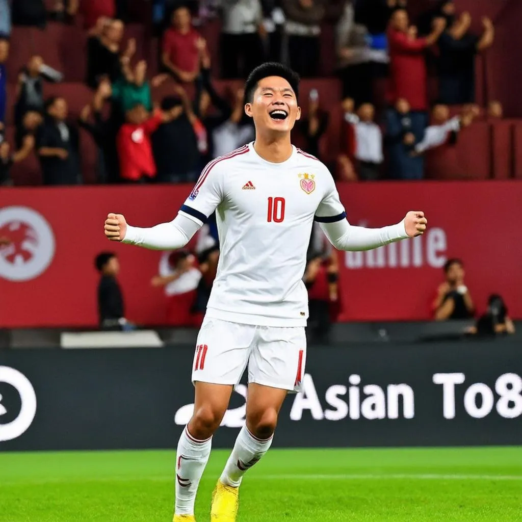 Cầu thủ Việt Nam ghi bàn tại AFC 2019