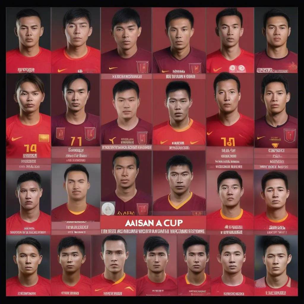 Cầu thủ Việt Nam tại Asian Cup