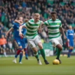 Celtic và Rangers tranh tài nảy lửa ở Scottish Premiership 2021