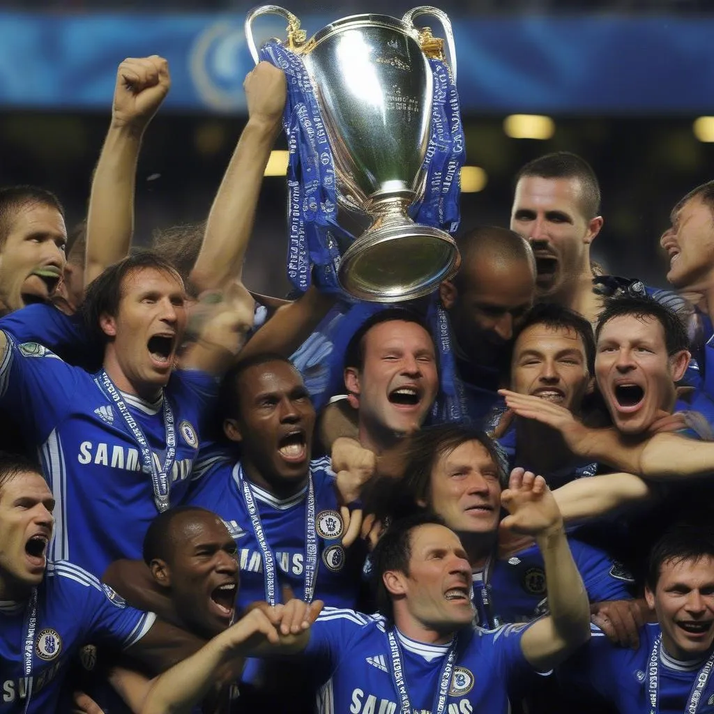 Chelsea vô địch Champions League 2012