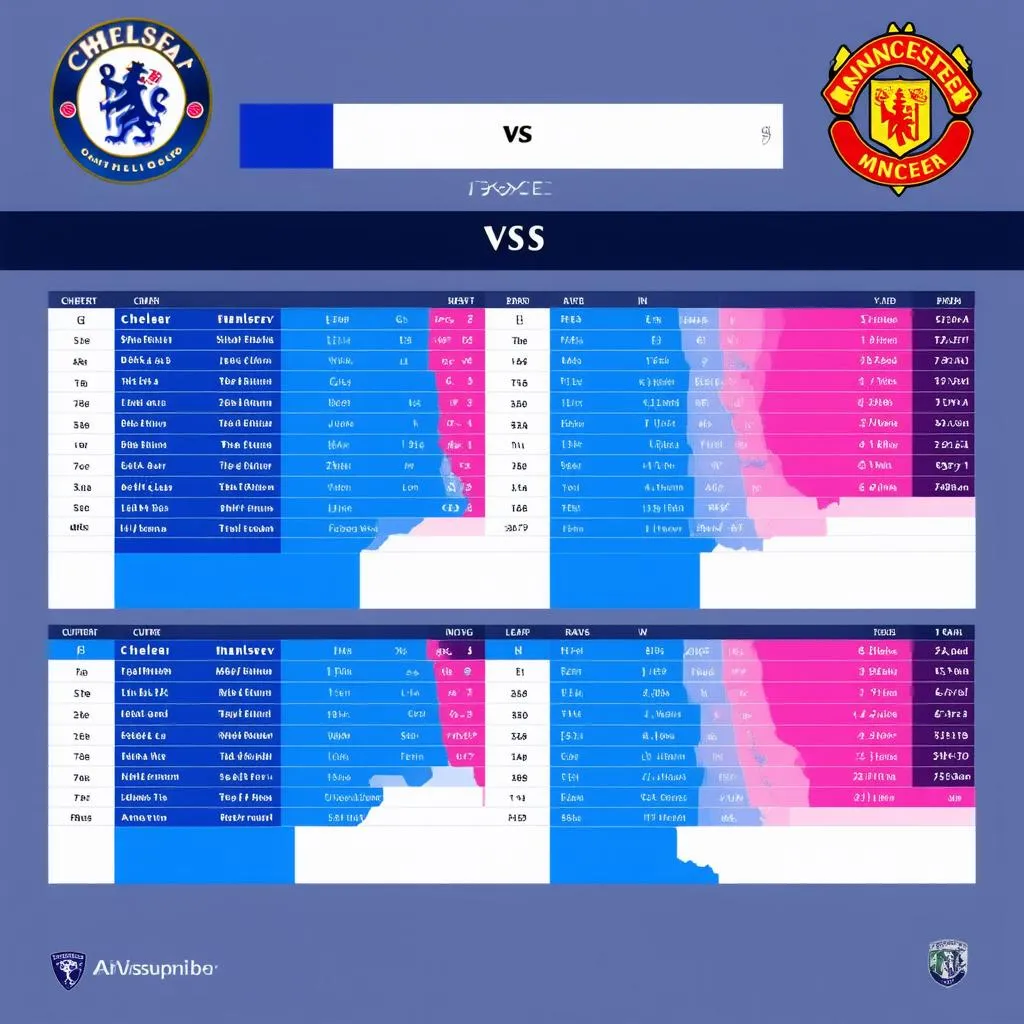 Lịch thi đấu Chelsea vs Manchester