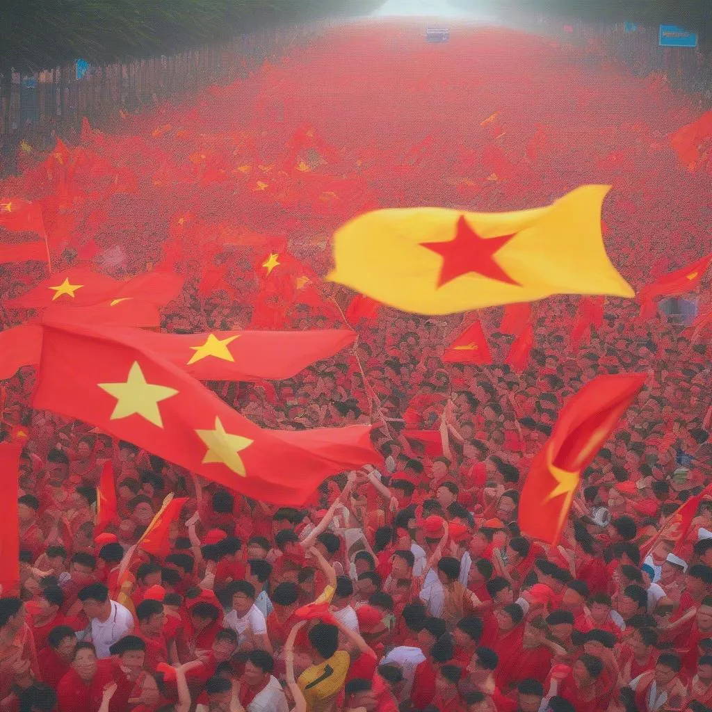 Vietnamese football fans