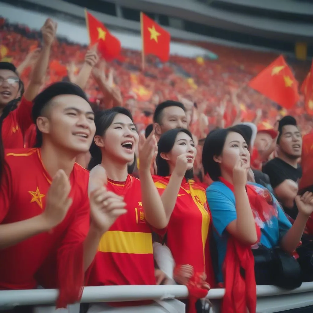 Cổ vũ cho Việt Nam Asian Cup - Tinh thần Việt Nam!