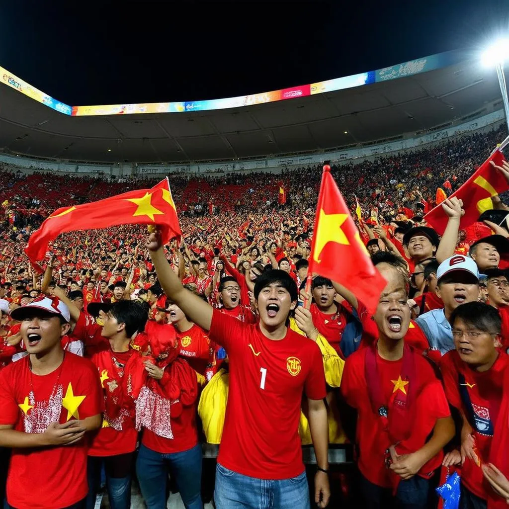 Cổ vũ đội tuyển Việt Nam AFF Cup 2020