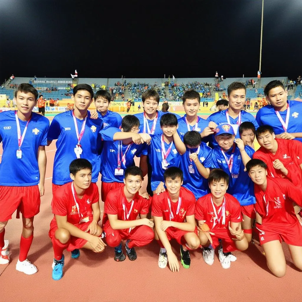 Cổ vũ U22 Việt Nam Sea Games 30