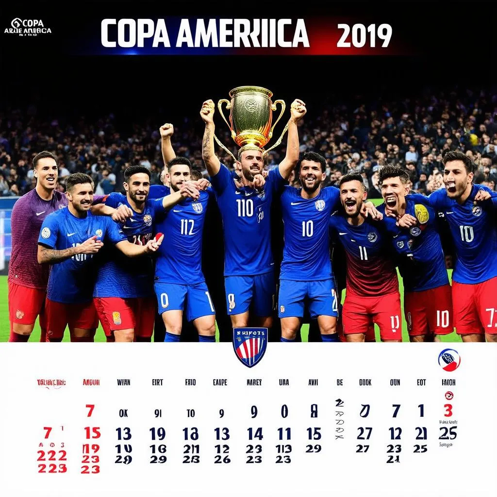 Lịch thi đấu Copa America 2019