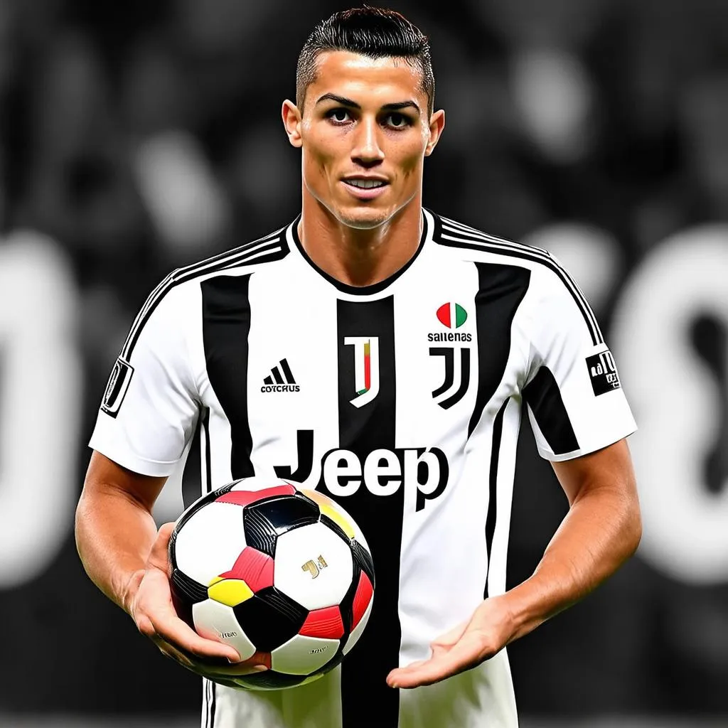 ronaldo thi đấu cho juventus