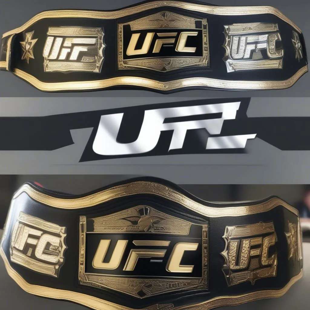 Hình ảnh chiếc đai vô địch UFC