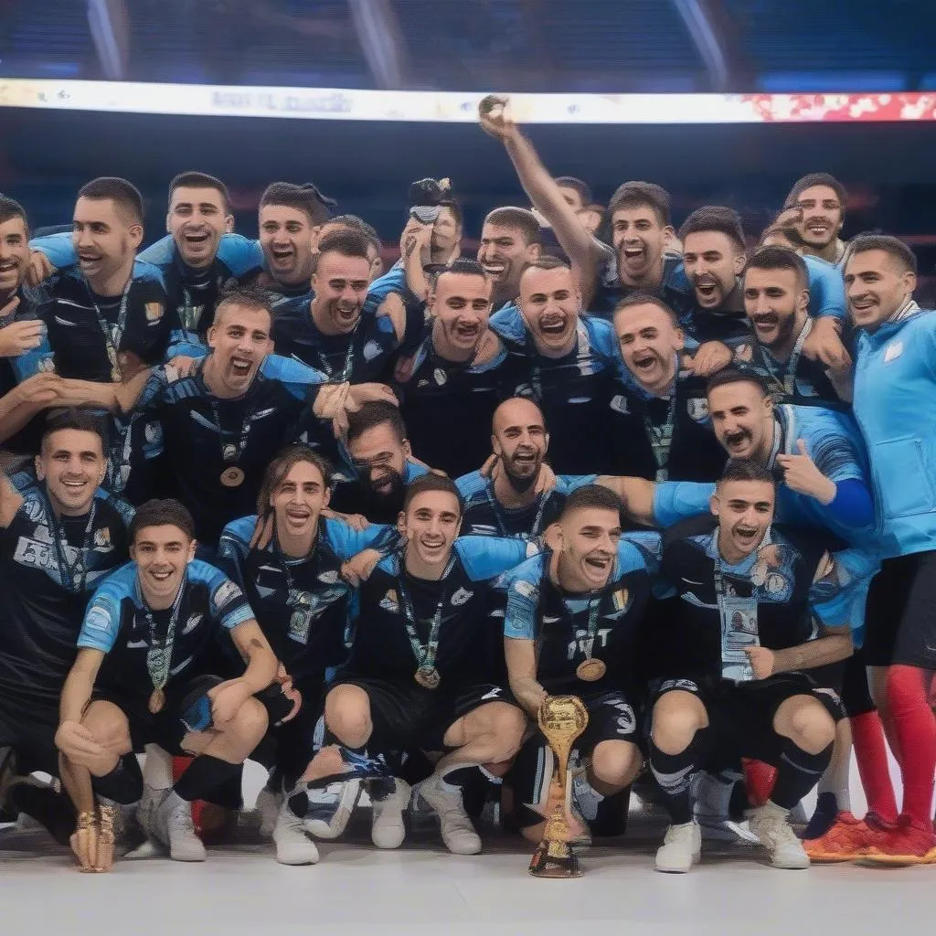 Đội tuyển Argentina - Đương kim vô địch Futsal thế giới năm 2021