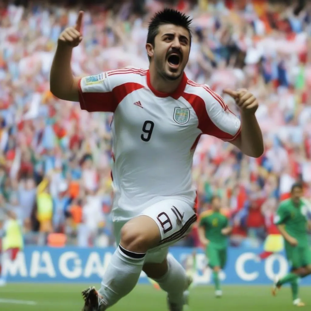 David Villa, vua phá lưới World Cup 2010