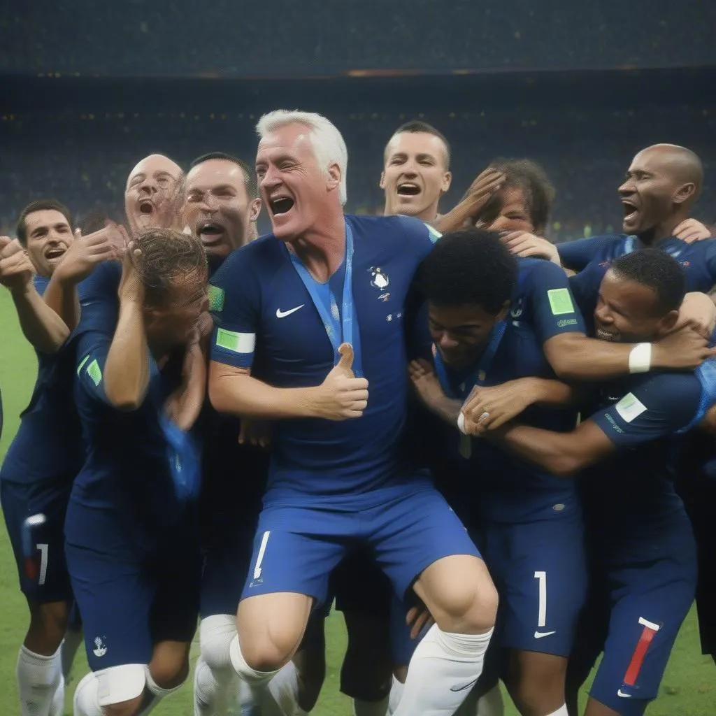 HLV Deschamps - Huyền thoại bóng đá Pháp, người đã đưa đội tuyển Pháp lên đỉnh vinh quang World Cup