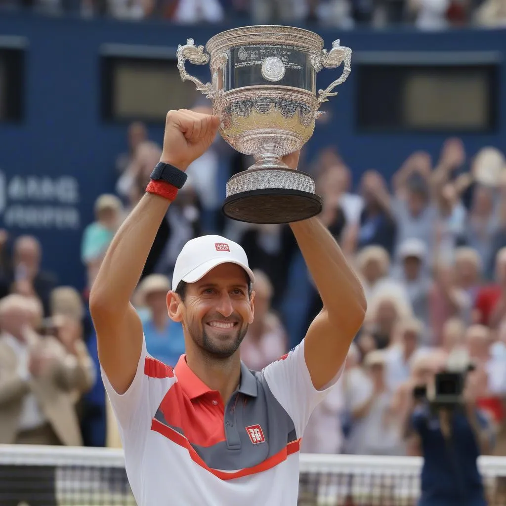 Djokovic nâng cao danh hiệu Grand Slam