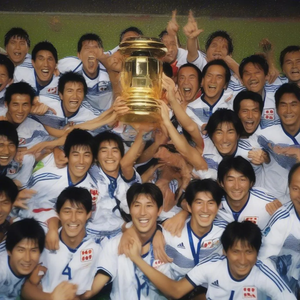 Đội tuyển Nhật Bản đã 4 lần vô địch Asian Cup: 1992, 2000, 2004, 2011.