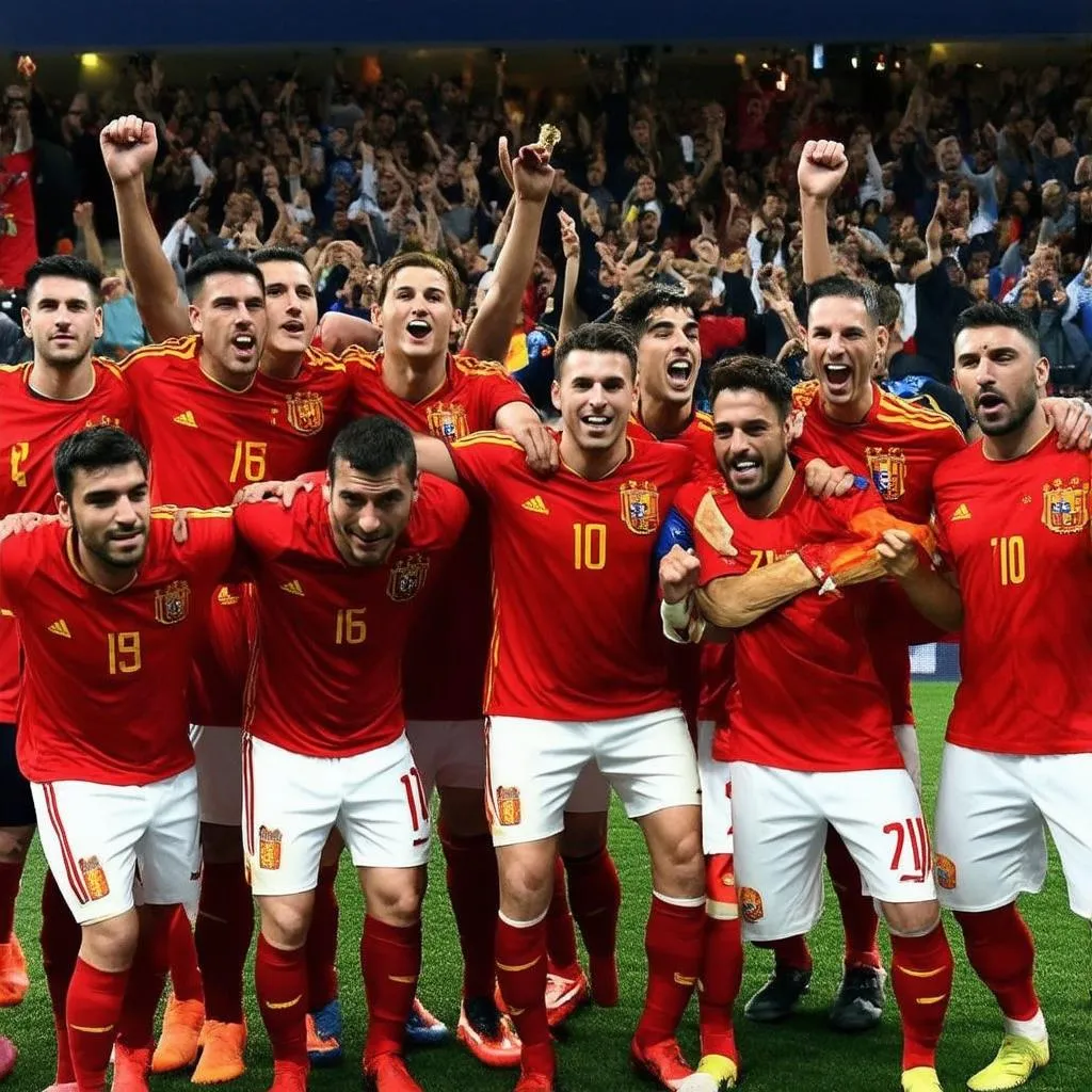 Đội tuyển Tây Ban Nha vô địch Euro 2014