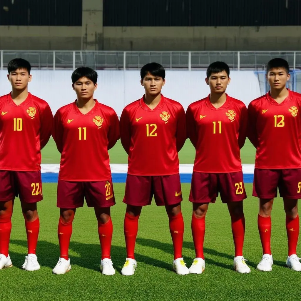 Đội hình Việt Nam U23 Châu Á