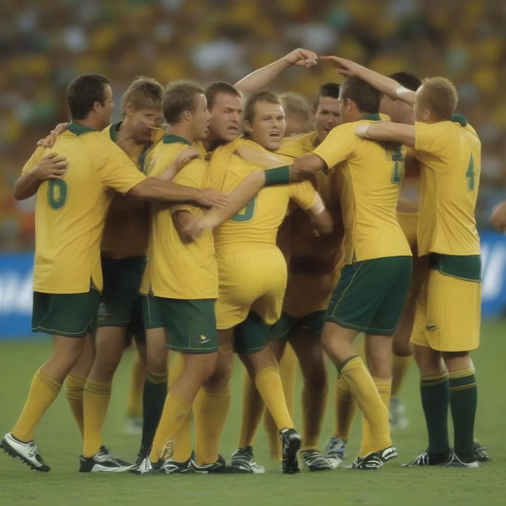 Hình ảnh đội tuyển Australia thi đấu tại World Cup 2006