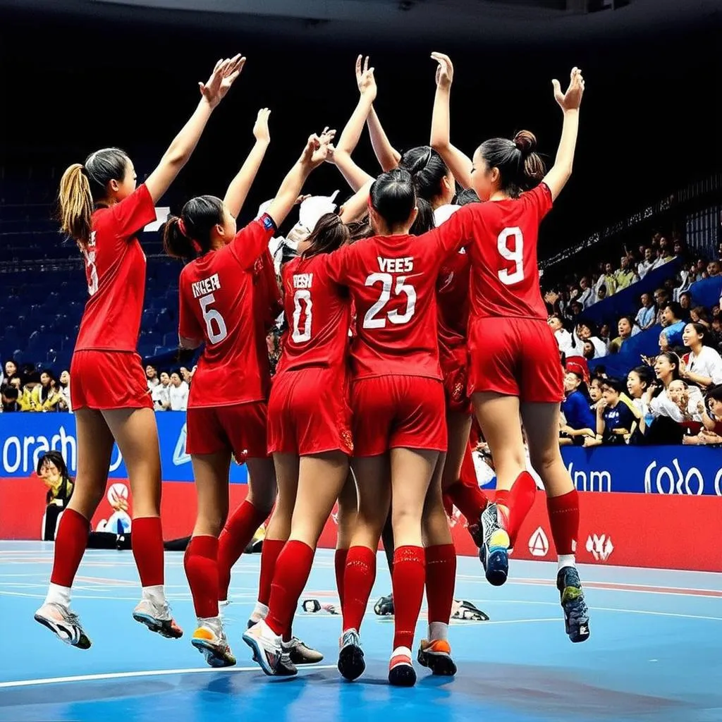 Đội tuyển bóng chuyền nữ Việt Nam Asiad 2018