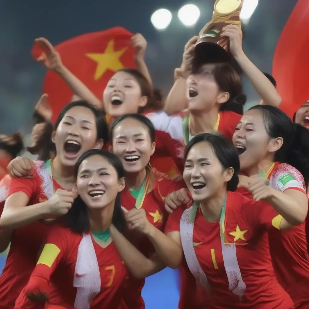 Đội tuyển bóng đá nữ Việt Nam vô địch Seagames chưa? Lần thứ ba giành huy chương vàng Seagames