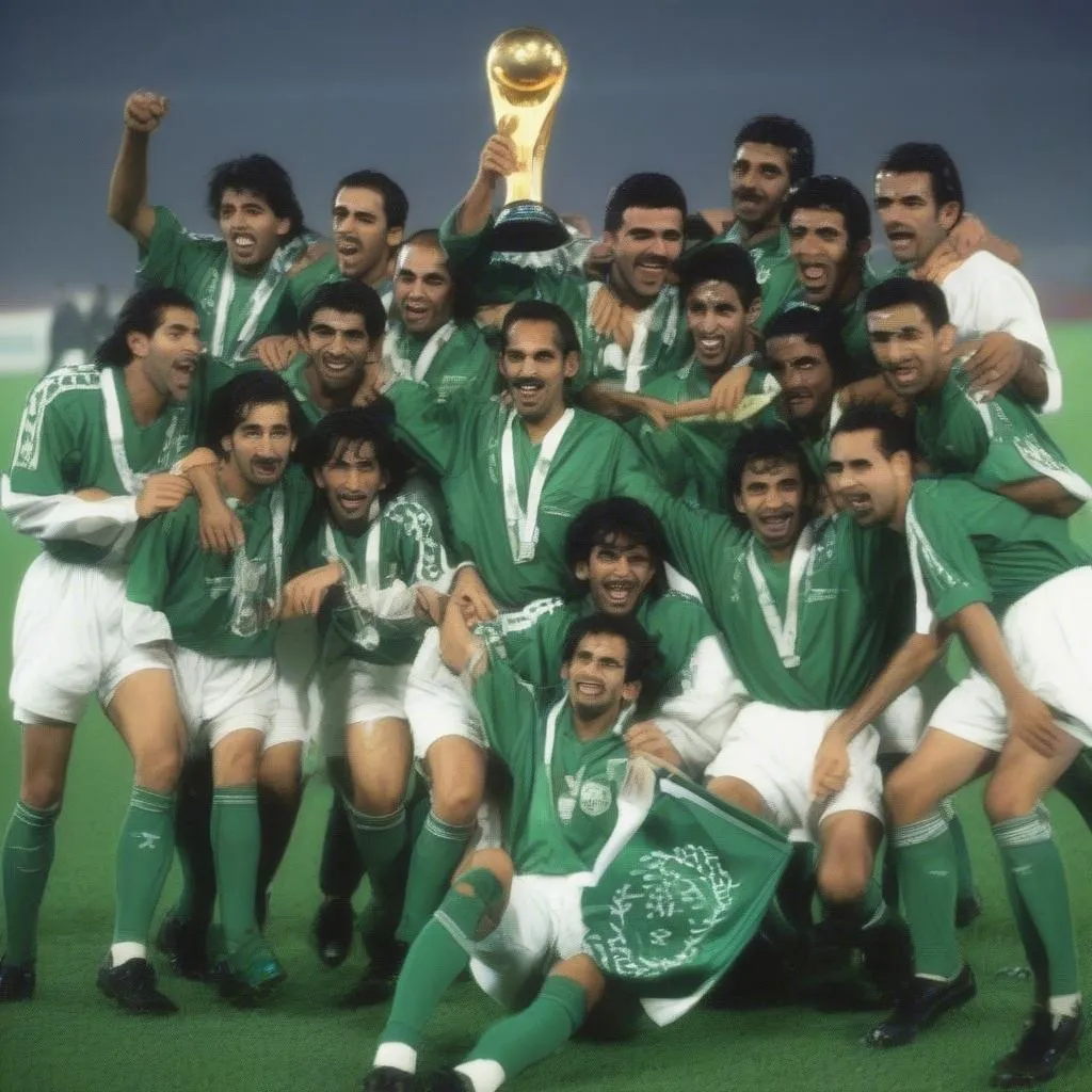 Đội tuyển Saudi Arabia vô địch Asian Cup 1996