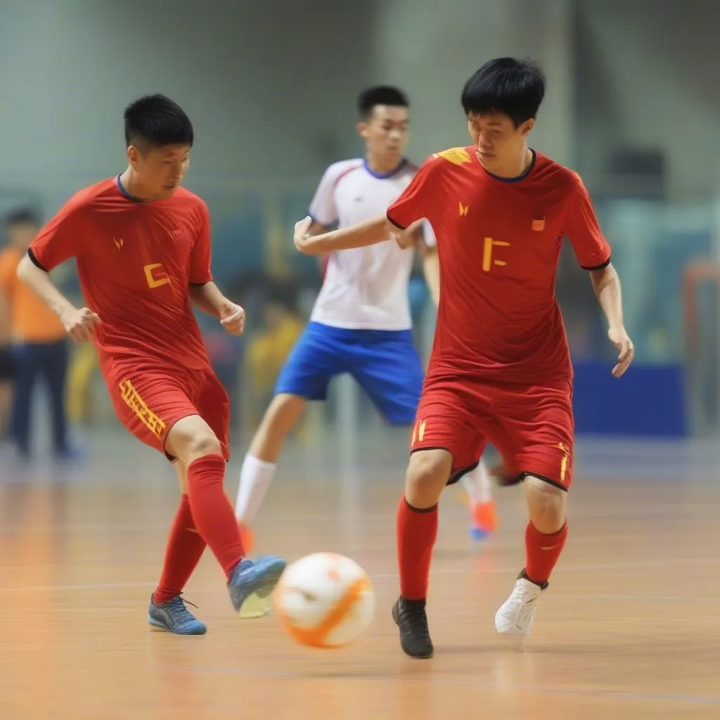 Đội tuyển futsal Việt Nam thi đấu giao lưu