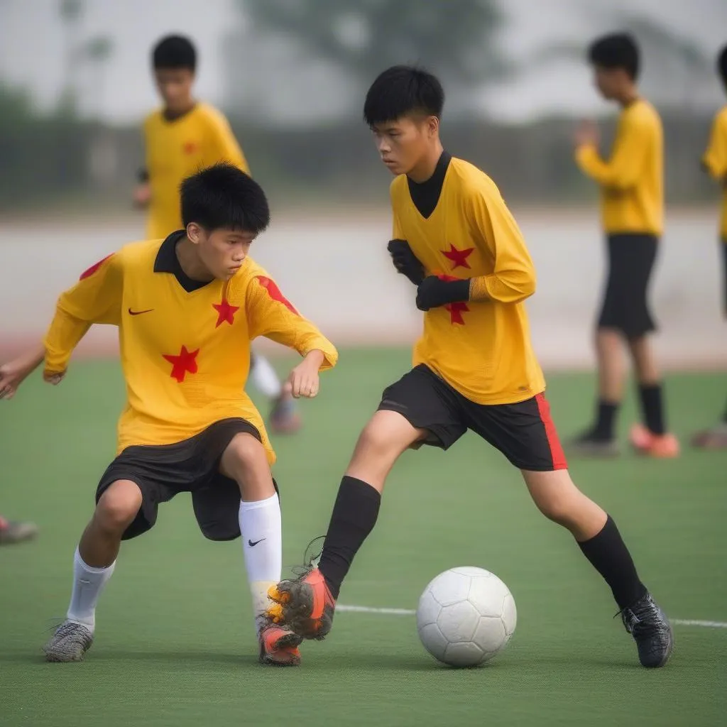 Đội tuyển U16 Việt Nam luyện tập