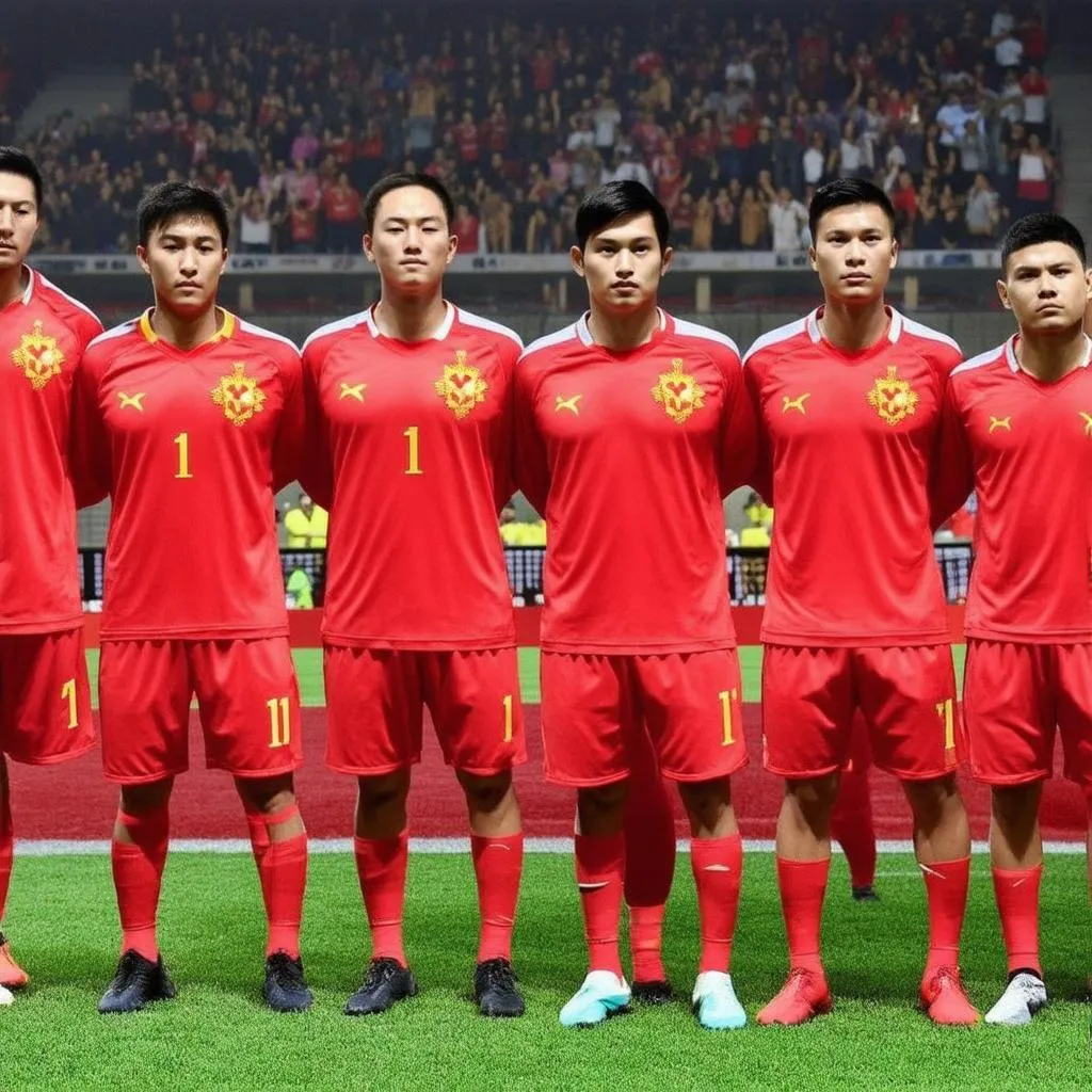 Đội tuyển Việt Nam thi đấu AFF Cup 2020