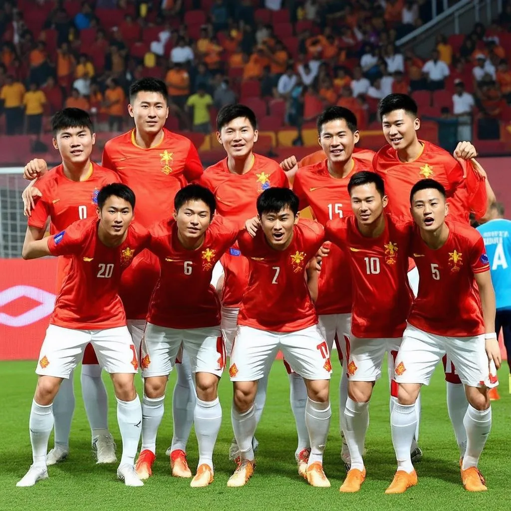 Đội tuyển Việt Nam thi đấu AFF Suzuki Cup 2018