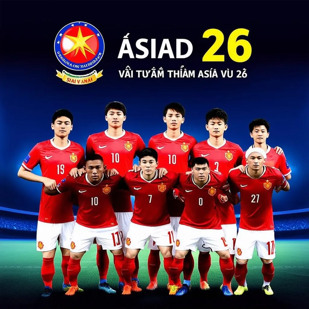 Đội tuyển Việt Nam thi đấu ASIAD 26