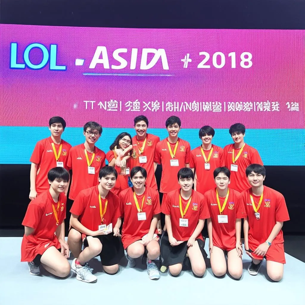 Đội tuyển Việt Nam LMHT Asiad 2018