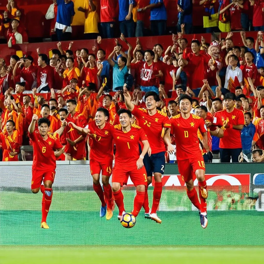 Đội tuyển Việt Nam thi đấu AFC Asian Cup