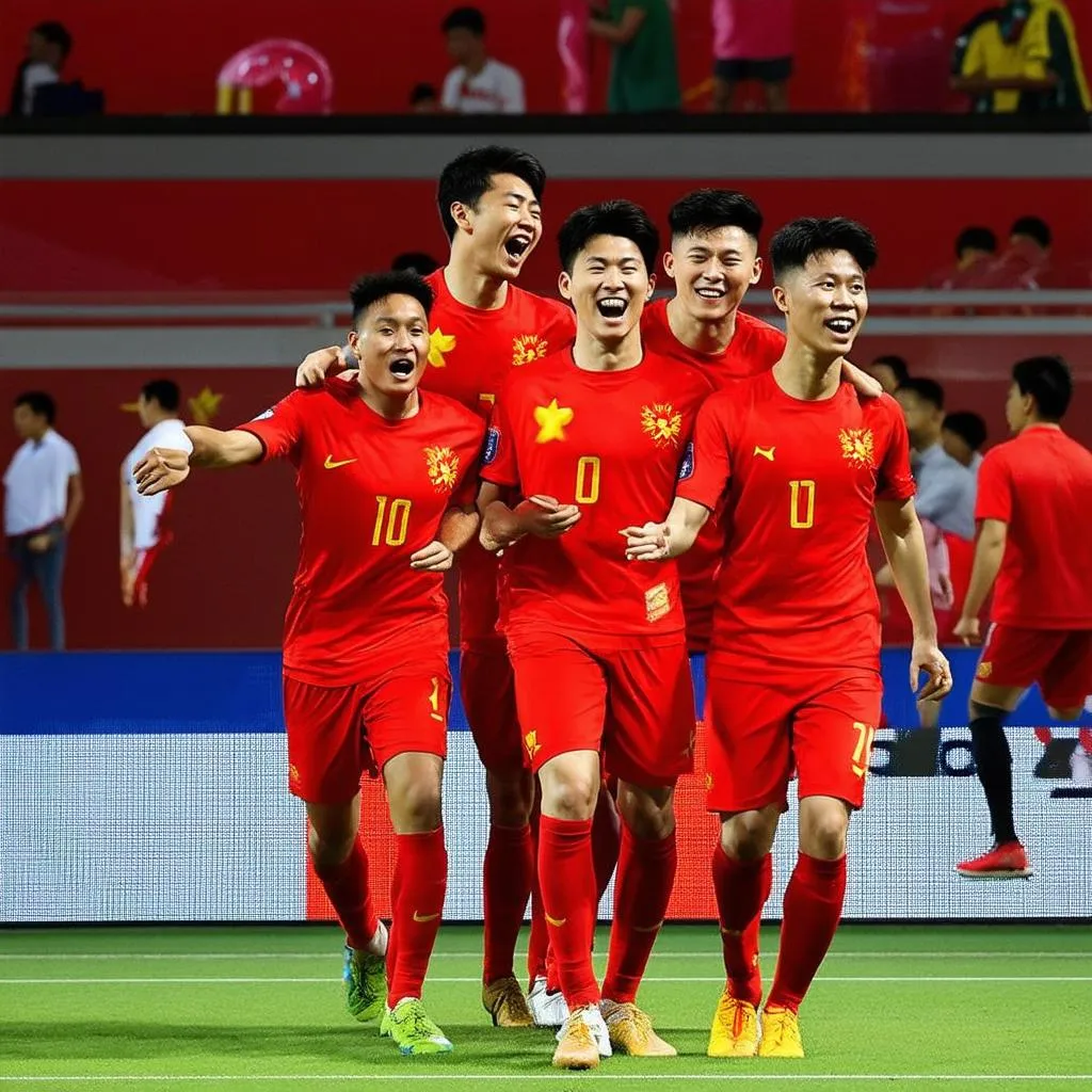 Đội tuyển Việt Nam thi đấu AFF Suzuki Cup