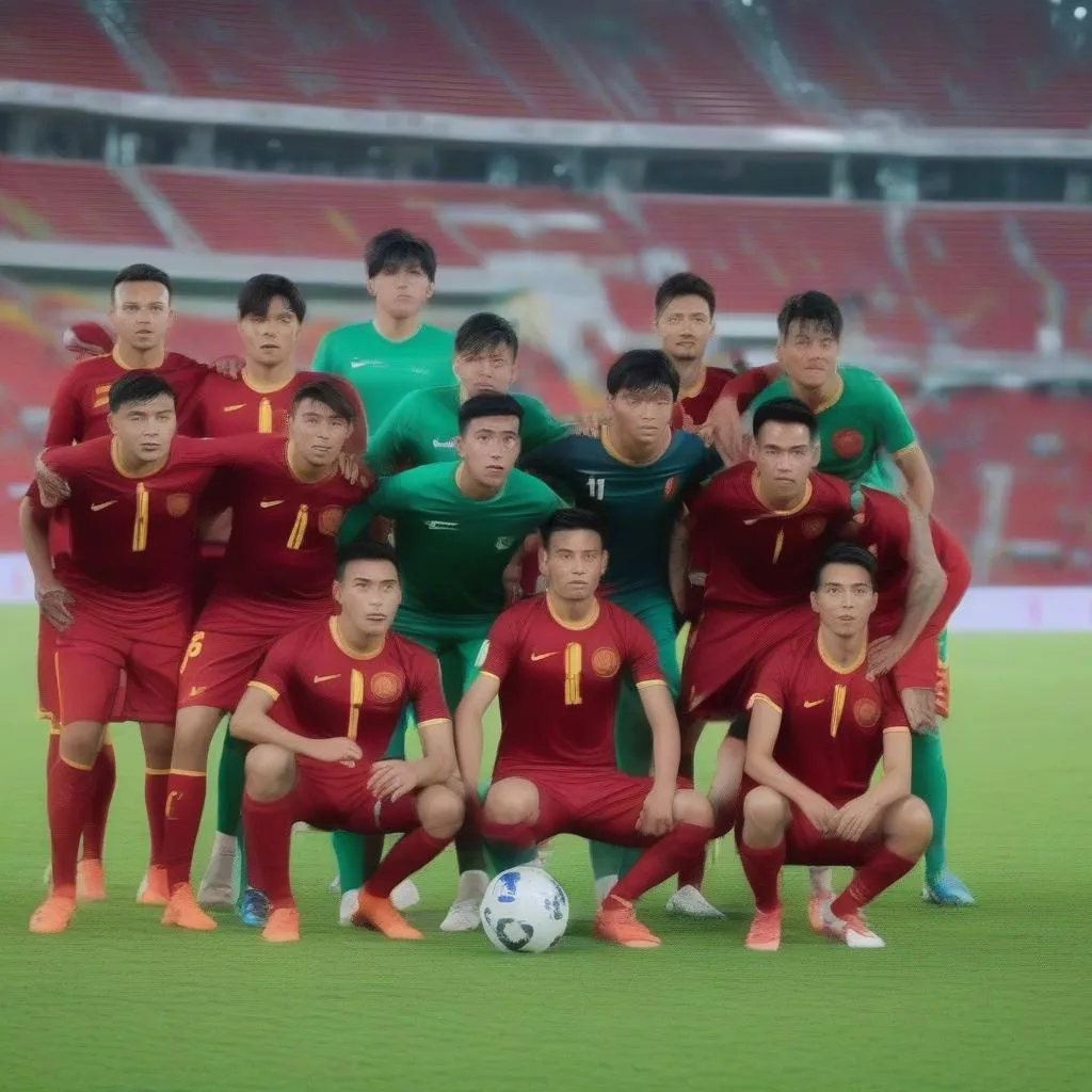 Đội tuyển Việt Nam thi đấu Asian Cup 2023