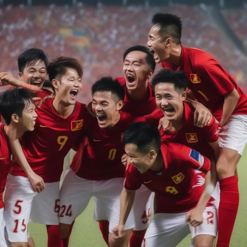 Đội tuyển Việt Nam thi đấu AFF Suzuki Cup