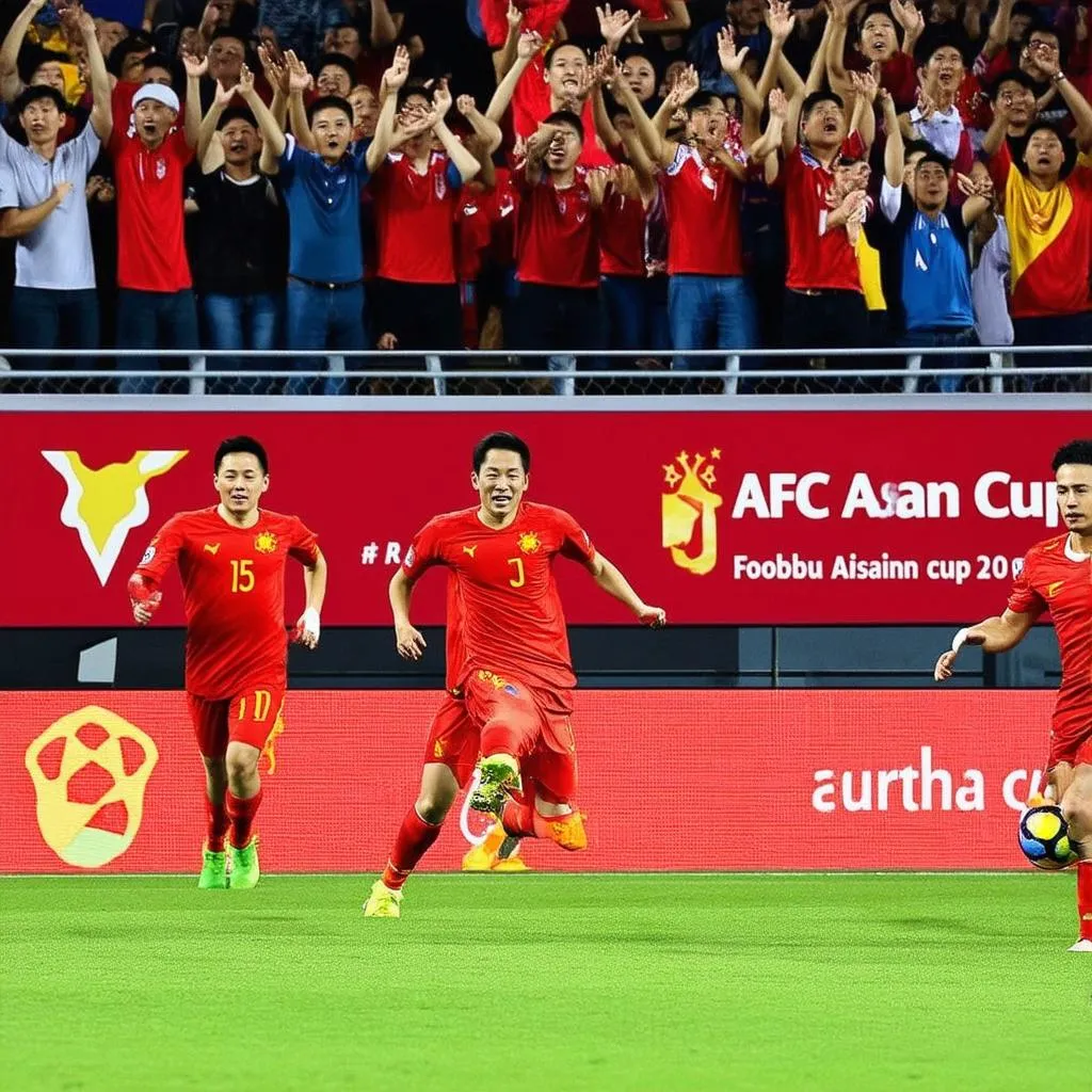 Đội tuyển Việt Nam thi đấu tại AFC 2019