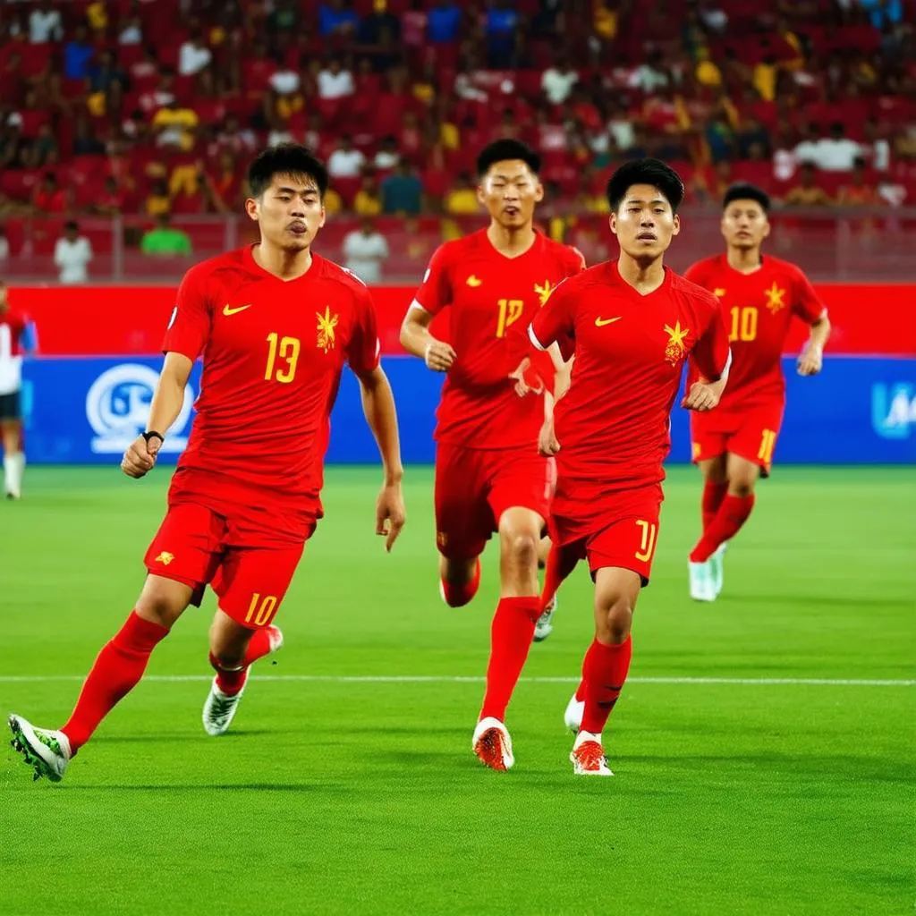 Đội tuyển Việt Nam thi đấu vòng loại World Cup