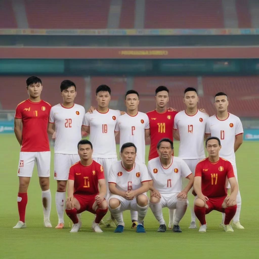 Đội tuyển Việt Nam thi đấu Asian Cup 2024