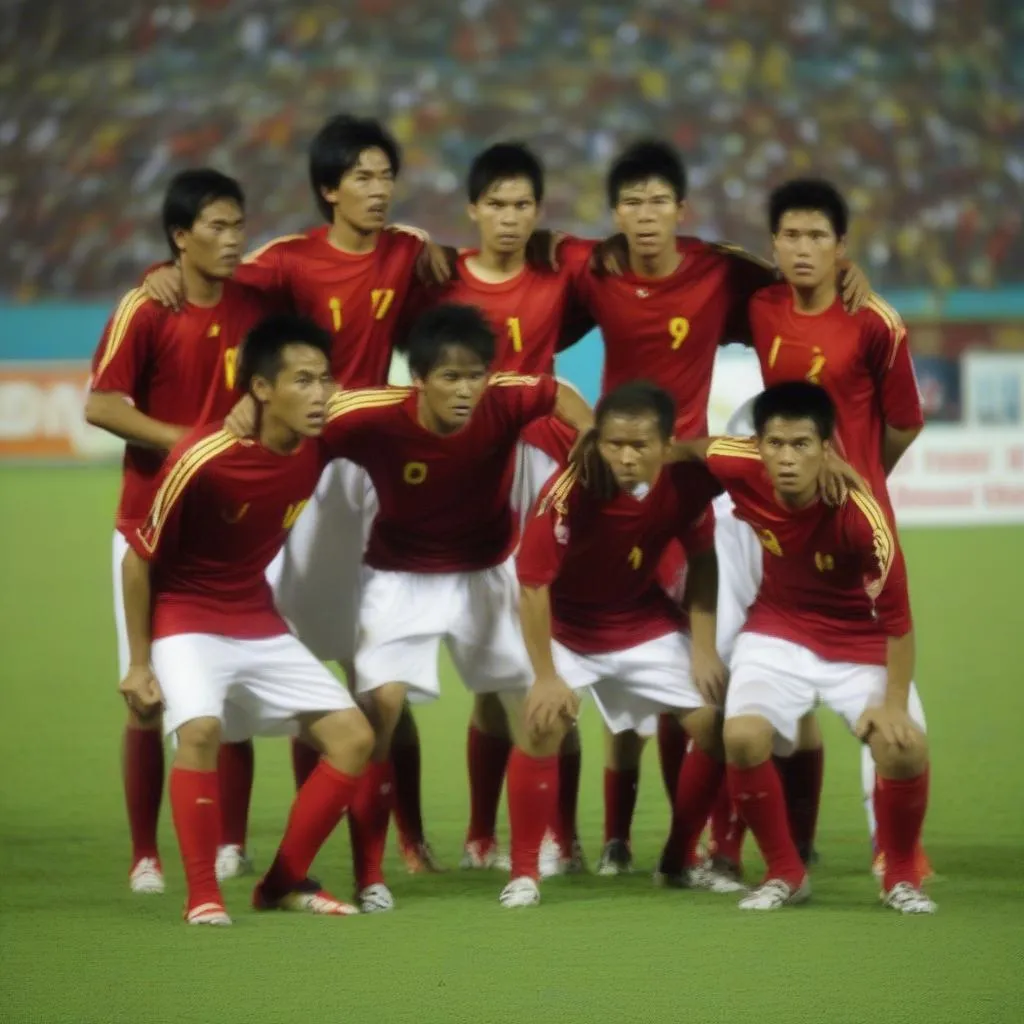 Hình ảnh đội tuyển Việt Nam vô địch AFF Cup 2008