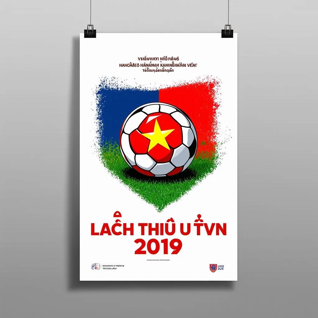 Lịch thi đấu ĐTVN năm 2019