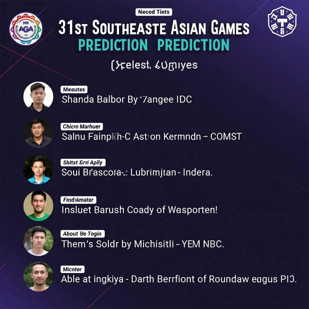 Dự đoán tỷ số Esports Seagame 31