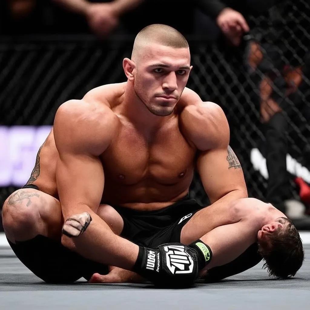 Dustin Poirier After the Fight