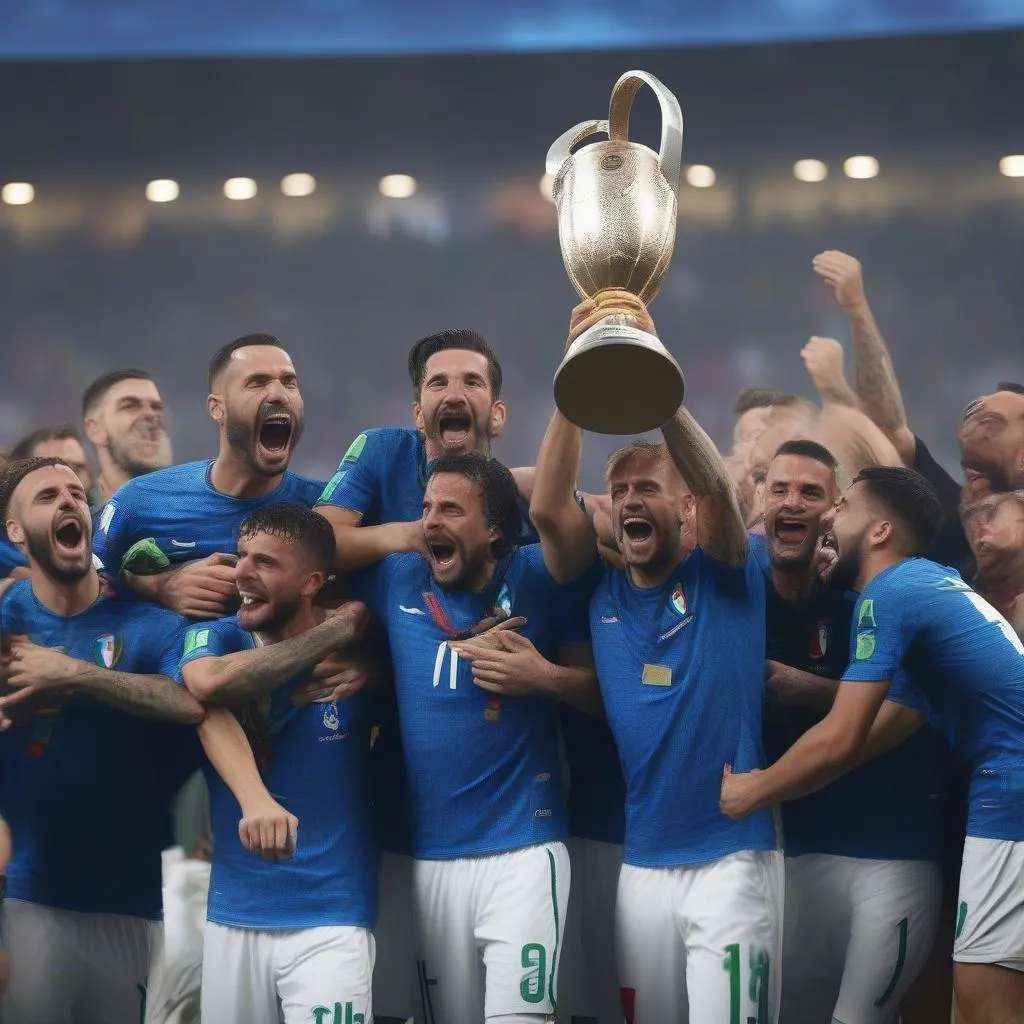 Euro 2020: Italia nâng cao chiếc cúp vô địch